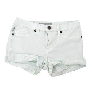 ROCK & REPUBLIC Women's Kashmiere‎ Denim Shorts SIZE 6 Light Sage Green